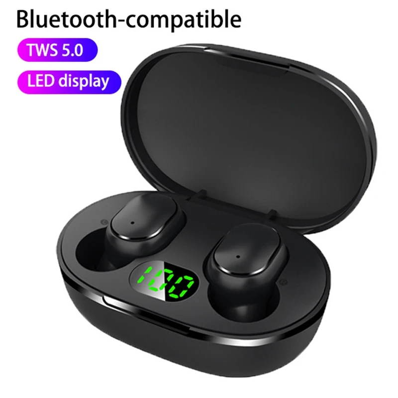 TWS E6S Bluetooth Slúchadlá Bezdrôtové bluetooth headset potlačenie Šumu Slúchadlá S Mikrofónom Slúchadlá Pre Xiao Redmi