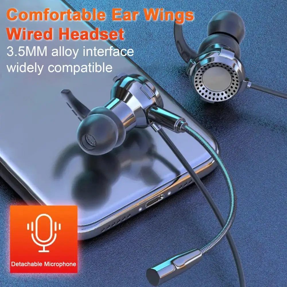 Hifi Zvuk Káblové High-fidelity Káblové In-ear Headset s 3,5 mm Rozhranie Pohodlné Priestorového Zvuku pre Telefónne Hovory