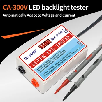 CA-300V LED vinuté Perly Svetla Bar TV Podsvietenie Tester LED Pásy Korálky Lampa Rada Nástroj Testu Kapacitné Diódy Napätie Testovanie