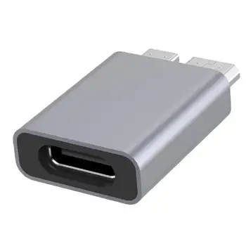 USB C Micro B USB3.0 Adaptér Typ C Ženské Micro B Samec Rýchle Nabitie Micro USB 3.0 Na Typ C Super Rýchlosť Pre hdD