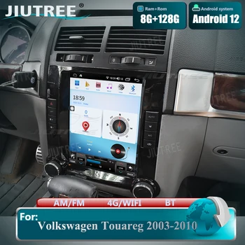 Android 12 Auto Rádio Tesla Štýl Vertikálne Pre Volkswagen VW Touareg 9.7 Palca DVD Multimediálne Stereo Carplay Navigáciu Vedúci Jednotky