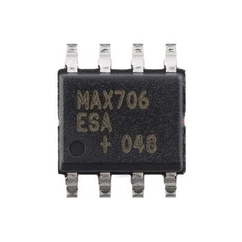 10pcs/Veľa MAX706ESA+T SOP-8 Dohľadu Obvody, Low-Cost, AŽ 4.4 V 280 ms pracovná Teplota:- 40 C-+ 85 C