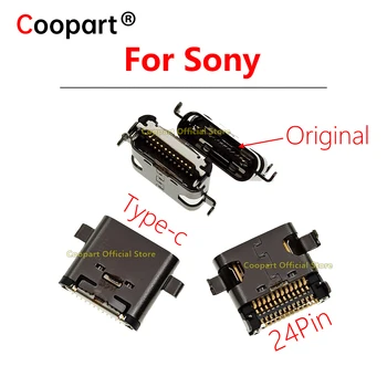 5-100ks Pôvodné 24Pin Nabíjanie pomocou pripojenia USB Nabíjanie Port Konektor Zásuvky elektrickej siete opravy dielov Pre Sony Xperia L1 G3311 G3313 G3312