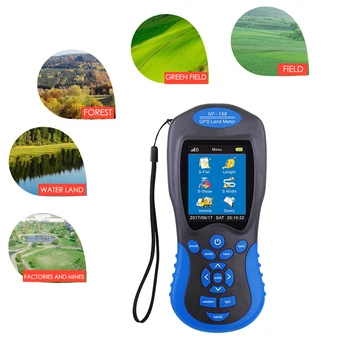 NF-188 GPS Pôdy Meter Vreckový Digitálny LCD poľnohospodárskej pôdy Oblasti Dĺžka Výška Tlaku Satelitný Prístroj na Meranie Vehecile Režim