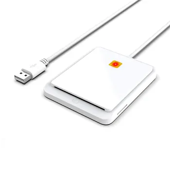 USB 2.0 Smart Card Reader pre DNIE CAC IC ID Banka SIM Karta, Windows 7 8 10 Vista