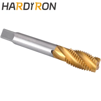 Hardiron M30 Špirála Flauta Ťuknite na položku, HSS vrstvou Titánu M30x3.5 Špirála Flauta Plug Threading Klepnite
