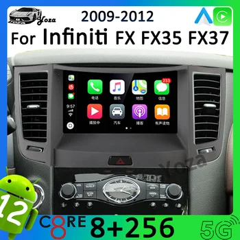Yoza Carplay autorádia Pre Infiniti FX FX35 FX37 2009-2012 Android11 Dotykový Displej Multimediálny Prehrávač, GPS Navigáciu, Stereo 5G