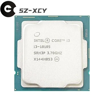 Intel Core i3-10105 i3 10105 3.7 GHz Quad-Core Osem-Niť CPU Procesor L3=6M 65W LGA1200