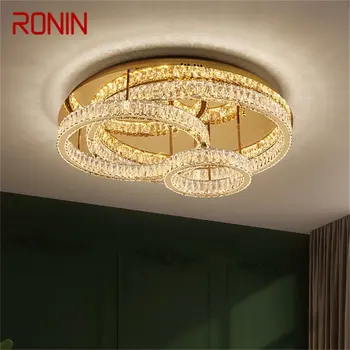 RONIN Nordic Moderné Stropné Svietidlá LED Crystal Dekoratívne Osvetlenie Zariadenie Pre Domáce Spálne